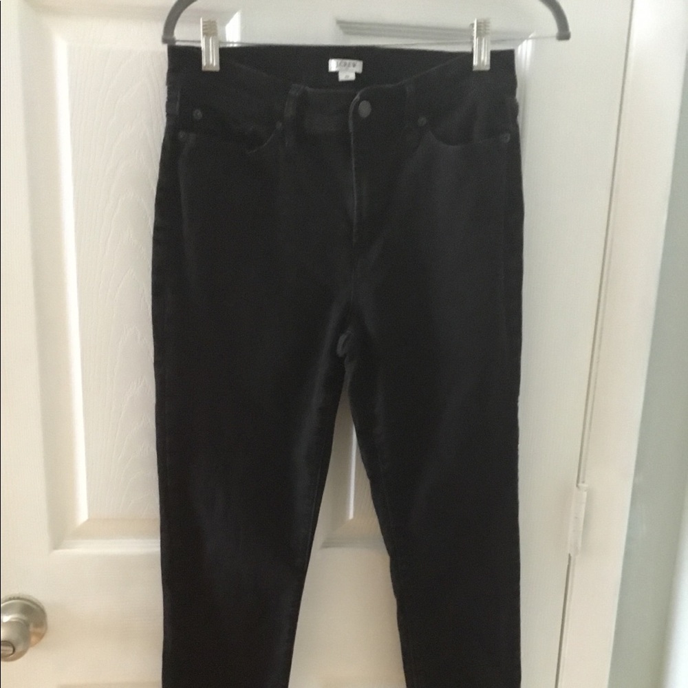High rise black jeans